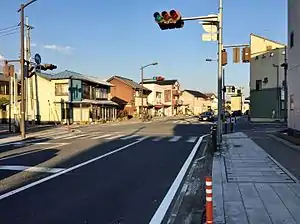 群馬県道109号石倉前橋停車場線 石倉町1丁目交差点