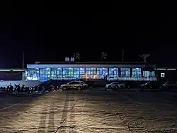 夜の渦陽駅