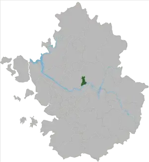 九里市の地図