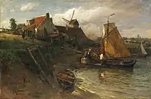 オランダの海岸の夏 (1880)