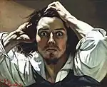 『絶望（自画像）』 1843-1845