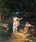 『浴女たち』1853年。油彩、キャンバス、227 × 193 cm。ファーブル美術館。