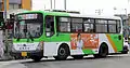 光州広域市のバス（現代グリーンシティ）