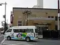 協同バスの車両車両変更後のワンボックスカー