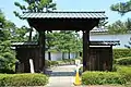 高麗門形式の城門