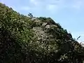 行者岩北緯35度35分57.4秒 東経136度1分23.8秒