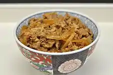 神戸らんぷ亭の醤油牛丼並盛