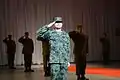 陸上自衛隊陸曹の敬礼