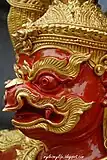 ガルダの顔面部位(タイ王国・ハートヤイ郡)