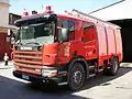 ライセンス生産のスカニア260消防車。