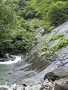 東沢：東のナメ沢