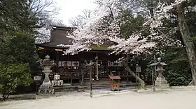 廣瀬大社 拝殿