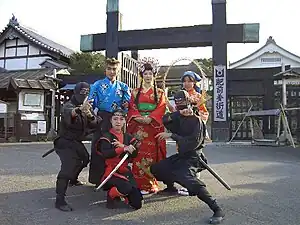 佐賀元祖忍者村 肥前夢街道 集合写真