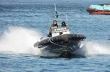 水警総区のボート。
