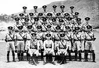 香港の警察官。1954年。
