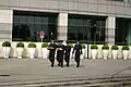 香港の警察官（返還前のイギリス統治時代のデザインを踏襲した制服を着用）