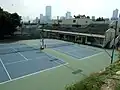 京士柏のテニスコート