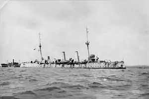 防護巡洋艦「パイオニア」
