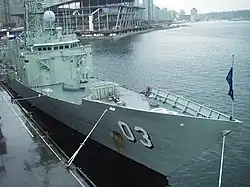 SEA 1390改修によってMk.41 VLSを搭載した3番艦「シドニー」