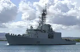 DDG-283 アルゴンキンTRUMP改修後の防空艦仕様。