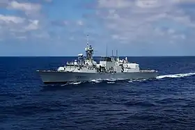 RIMPAC2022に参加中の「バンクーバー」