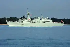 ヒューロン湖の本艦(2009年)