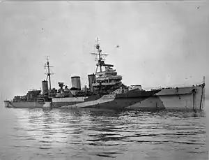 軽巡洋艦「エンタープライズ」