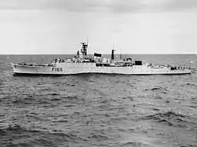 「リレントレス (F185)」元・R級駆逐艦