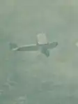 明石上空を飛行中