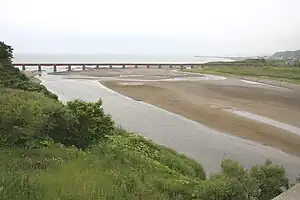 厚別川(2012年7月7日撮影)
