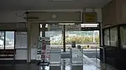 改札口（2010年2月）