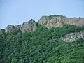 山頂部
