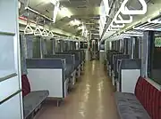 キハ110-209車内(八高線)