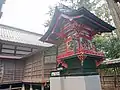平成28年に修復された本殿