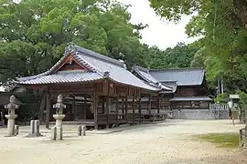 八幡宮境内（社町、2019年（平成31年）3月）