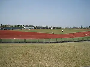 八戸市東陸上競技場（東運動公園）（2008年5月）