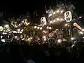 辻合わせで集う山車