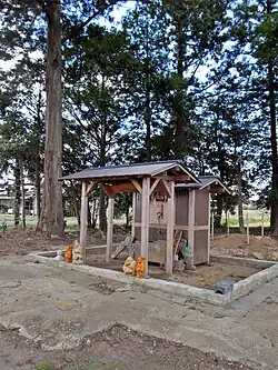 御刀神社仮社殿