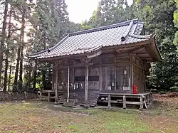 安福河伯神社拝殿