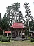 荒雄川神社奥宮拝殿