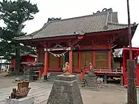 伊去波夜和氣命神社拝殿