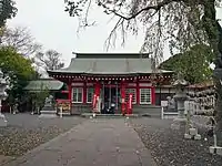 鹿島御児神社拝殿