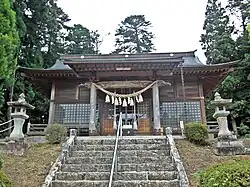 子眉嶺神社拝殿