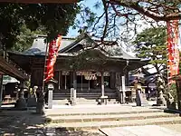 小牛田山神社拝殿