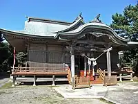 苕野神社拝殿