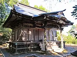 冠嶺神社拝殿
