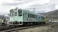 沿線の特産品の広告塗装となった701