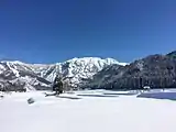 冬季の八海山