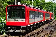 「アレグラ号」色に変更された第2編成