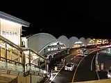 駅の外観（2014年9月）